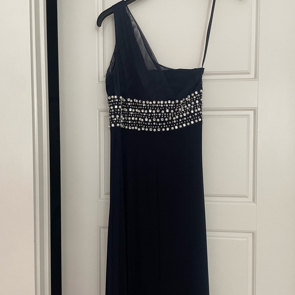 Navy blue prom dress - Picture 3 of 5